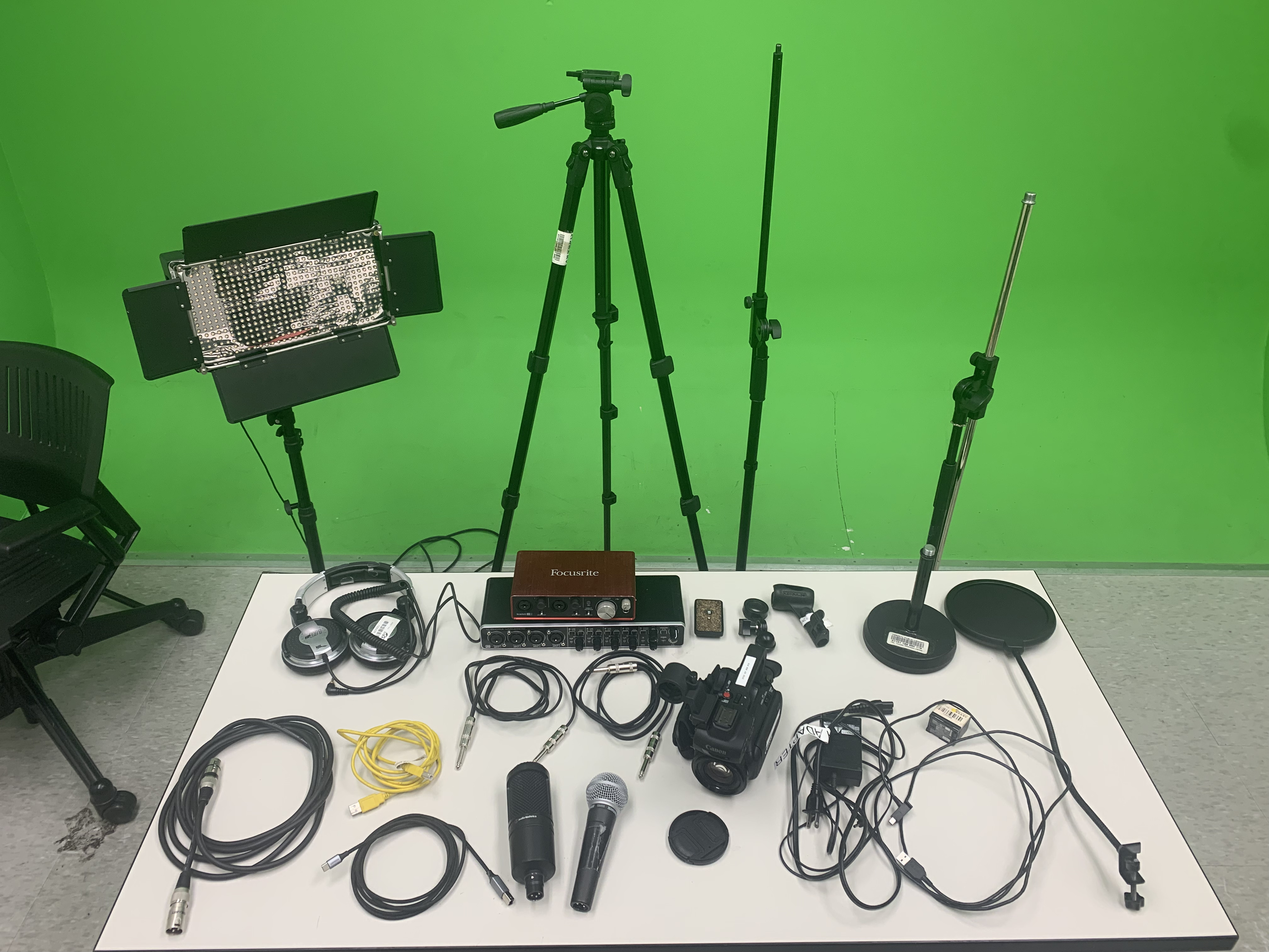 AV room equipment overview